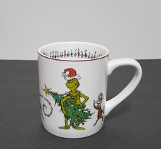 NEW RARE Williams Sonoma The Grinch Christmas Tree Mug 14 OZ Porcelain - £31.41 GBP