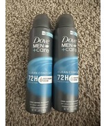 Dove Men + Care Deodorant Dry Spray CLEAN COMFORT 3.8oz (2 Cans) Exp 2025 - €12,68 EUR