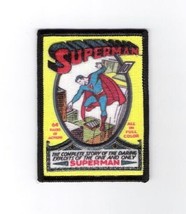 Superman 1939 Comic Book #1 Cover Embroidered Iron On Licensed Patch NEW... - £6.14 GBP