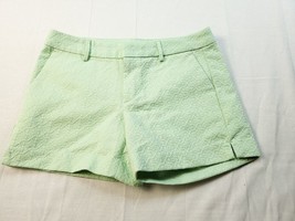 Banana Republic Shorts Womens Size 2 Green Cotton Pockets Belt Loops Pull On - £12.22 GBP