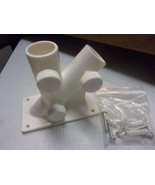 Two-Position Flag Pole Holder Mounting Bracket with Hardware 1&quot; Dia. - $206.04 MXN