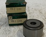 2 Qty of Accurate Bushing Co YR-2-1/4X Bearing Yoke Rollers (2 Quantity) - £50.77 GBP