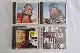 Willie Nelson Lot 4x - Greatest Hits - VH-1 Storytellers Audio CD (Johnny Cash) - £7.86 GBP