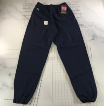 Russell Athletic Sweatpants Mens Extra Large Navy Blue 50/50 Blend Drawstring - £29.75 GBP