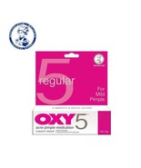 OXY 5 MILD ACNE PIMPLE TREATMENT 25G ORIGINAL 5%BENZOYL PEROXIDE FREE SHIP - $366.89 MXN
