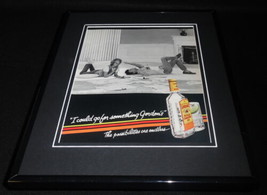 1984 Gordon&#39;s London Dry Gin Framed 11x14 ORIGINAL Vintage Advertisement - £27.24 GBP