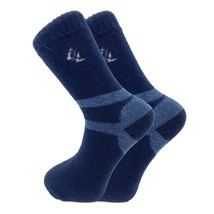 Thermal Socks for Men Winter Wool Crew Socks Gray 1 Pair Size 10-13 - $13.64