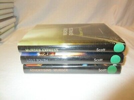 3 Book Lot Robert Scott All Hardcover No Dupes Avalon Mystery TL1 EX LIB OOP BIN - £9.37 GBP