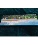 surf boards photo on canvas near ocean by artist steve Vaughn approximat... - £47.20 GBP