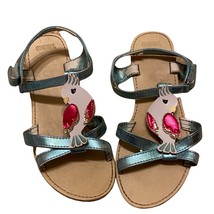 Gymboree Bird Theme Blue Sandals Sz 1Y - $9.60