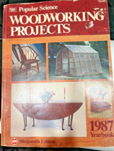 Popular Science Woodworking Projects Yearbook Softback 1987 Shopsmith Ed... - $10.96 CAD