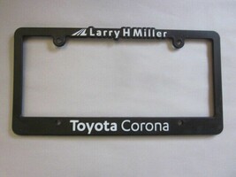 Larry H Miller Corona Toyota License Plate Frame Dealership Plastic - $17.60