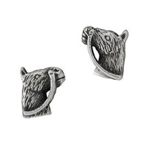 Sterling Silver Horse Head Post Earrings - $12.99