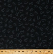 Cotton Buses Transportation Travel Trailers Fabric Print by the Yard D757.31 - £8.02 GBP