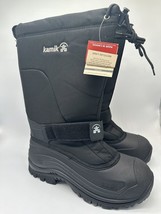 Kamik GreenBay 4 Q NK0200C BLK Mens Size 10 - £61.00 GBP