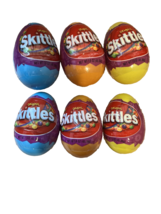 Large Prefilled Eggs with Original Skittles Candy 1.6oz each egg 6 Pack NEW - £18.36 GBP