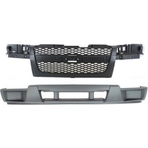 Grille Kit For 2004-2012 Chevrolet Colorado Front 2 Pc Design Incl Bumper Cover - $230.01