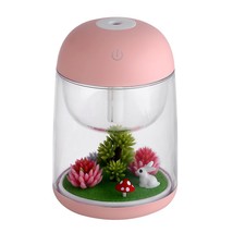Micro Landscape Humidifier Mini Usb Air Humidifier With Changing Led Light - £21.97 GBP+