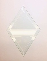 Beveled Glass Diamond Shape 6x9 - £2.76 GBP