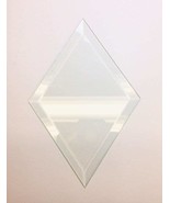 Beveled Glass Diamond Shape 6x9 - £2.75 GBP