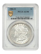 1886-O $1 Pcgs AU58 - £447.69 GBP