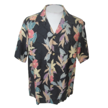 Kahala vintage Men Hawaiian camp shirt pit to pit 23.5 L aloha luau tropical - $34.64