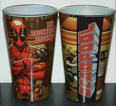 Marvel Comics Deadpool The Regenerating Degenerate 16 Oz Illustrated Pint Glass - £7.53 GBP