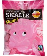 Bubs Skum Cool Hallon Skalle 90g (SET OF 16 bags) - £35.03 GBP