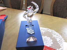 Swarovski Scs Crystal Figurine Antonio Magic Of Dance Boxed Plaque Coa - £112.64 GBP