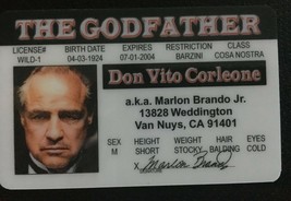 The Godfather Don Vito Corleone Marlon Brando Novelty collectors card - £7.12 GBP