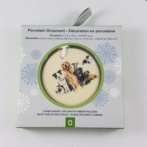 Best Friends Dog Porcelain Ornament GreenBox Golden Retriever Lab Pug Dachshund - £6.46 GBP