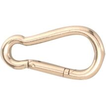 Campbell 3/4 in. D X 4-11/16 in. L Polished Stainless Steel Spring Snap ... - $19.95