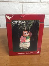 Carlton Cards Grandmother 1995 Heirloom Collection Christmas Ornament - Torn Box - $10.95