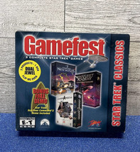 Gamefest Star Trek Classics 3 Games - Dual Jewel Case PC Games CD-ROM - £6.29 GBP