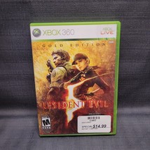 Resident Evil 5 -- Gold Edition (Microsoft Xbox 360, 2010) Video Game - $14.00