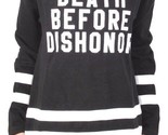 40 OZ Forty Ounce NYC Men&#39;s Black Dishonor Flatback Sweater Sweatshirt NWT - $29.91