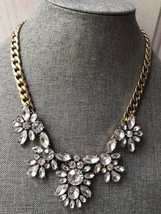 Statement Necklace Bib necklace For Women&#39;s Party Wedding Special Occasion... - £13.82 GBP