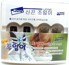 Meni Puni Shoelace Fastner by JoyMe Korea New 4 size set - £5.65 GBP