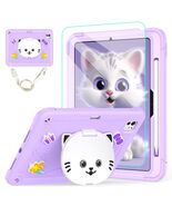 TOMORRY iPad Pro 11 Inch Case 2024 M4 5th Gen Purple with Screen Protector - $7.86 CAD