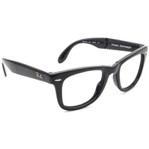 Ray-Ban Sunglasses Frame Only RB 4105 601 Folding Wayfarer Black Italy 50 mm - £136.30 GBP