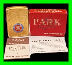 Vintage UNFIRED Park NRA National Rifle Association 1871 Lighter w/ Box ... - £77.89 GBP