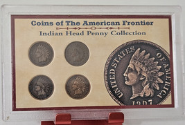 Indian Head Penny Collection - Coins of the American Frontier 1899, 1902, 04, 07 - £8.93 GBP