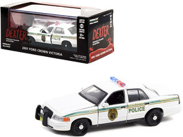 2001 Ford Crown Victoria Police Interceptor White Miami Metro Police Department - £26.18 GBP