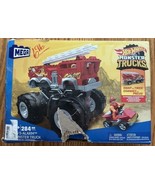 Mega Hot Wheels 5-Alarm Fire Truck Monster Truck - £6.01 GBP