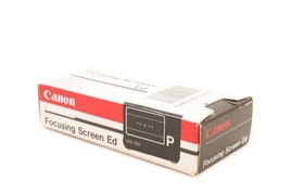 Canon Ed-P Focusing Screen NOS for EOS 5 A2 A2E 35mm slr cameras - $45.00