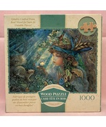 MEGA Original Wood Puzzle Nature Boy 1000 piece Josephine Wall 2007 - $3.00