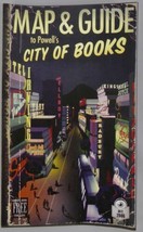 Vintage Powell&#39;s City of Books 2006 Floor Map in Pulp Fiction Mapback St... - $13.10