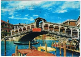 Postcard Ponte di Rialto Venezia Venice Italy - $1.97