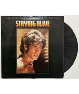 John Travolta Signed Autographed &quot;Staying Alive&quot; Soundtrack Record Album - $2,808.04 MXN