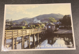 POSTCARD - LUSS PIER, LOCH LOMOND - SCOTLAND - $5.99